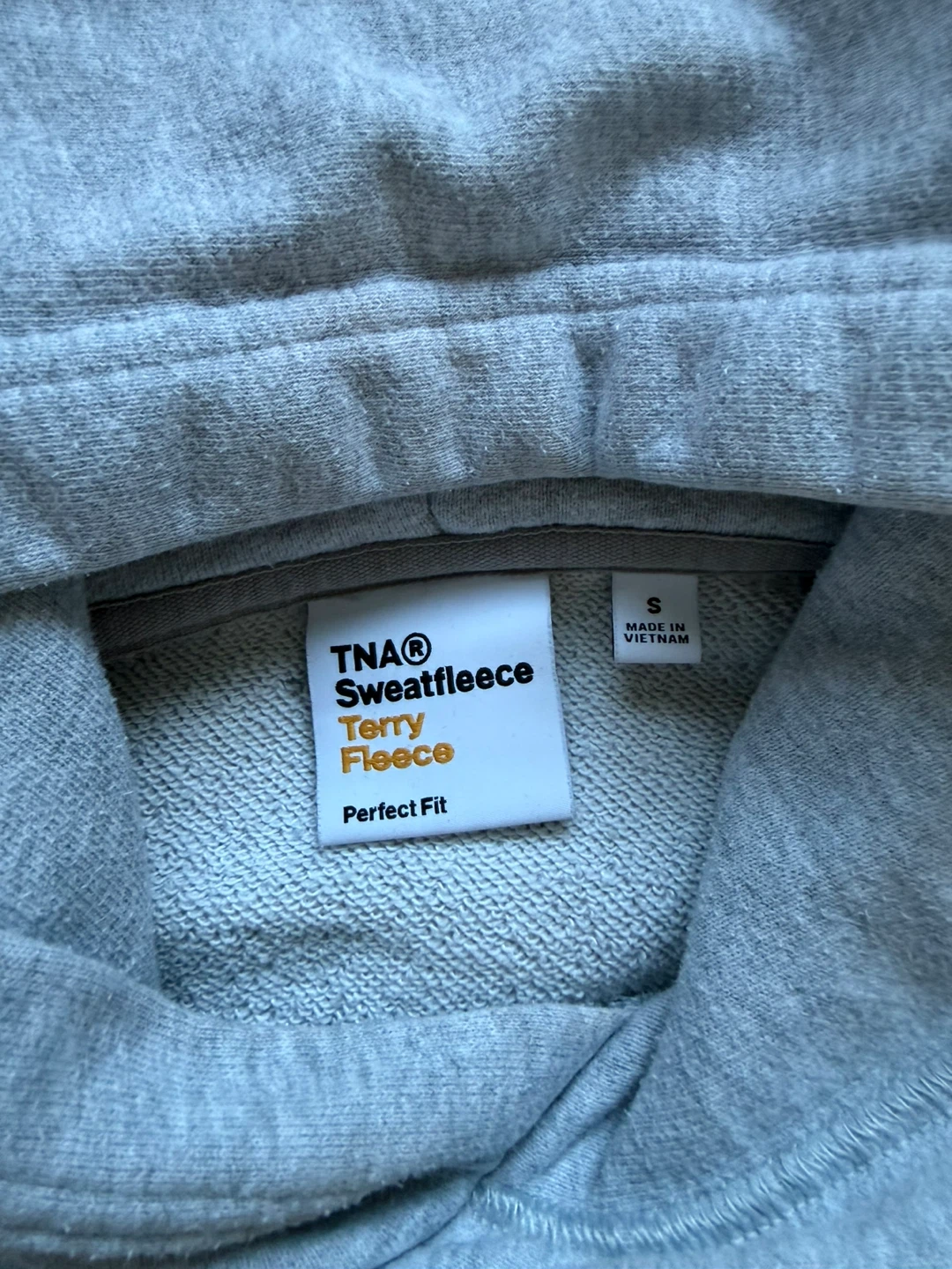 TNA Grey Sweatfleece Terry Hoodie - photo 2