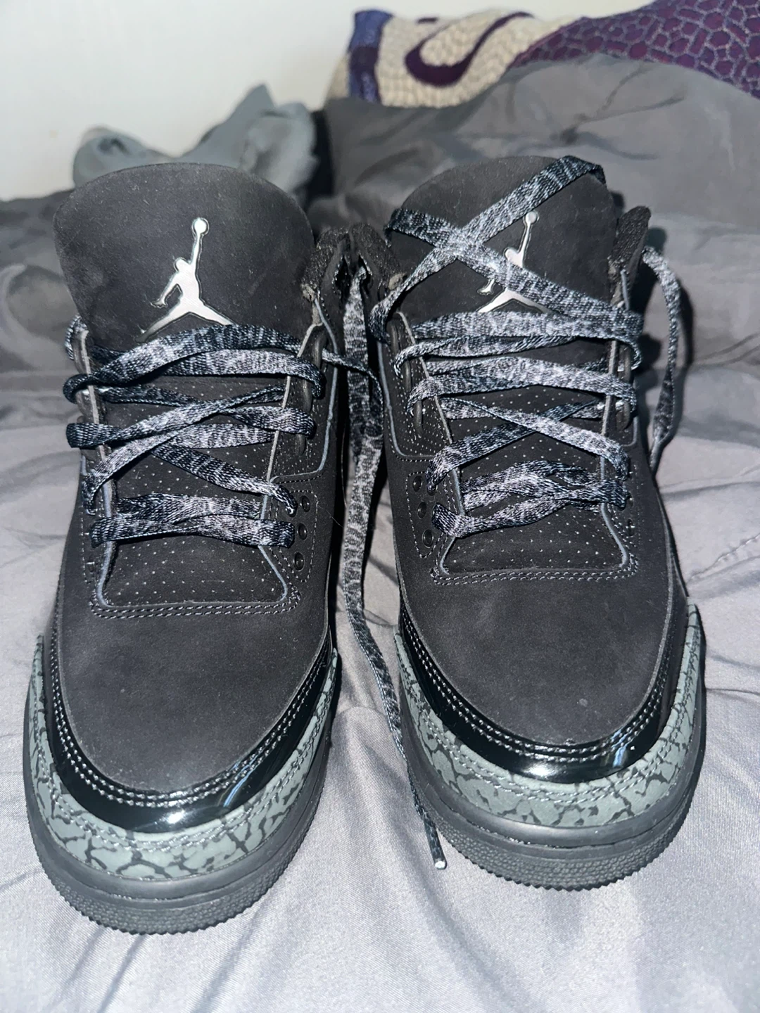 Jordan 3 Black Cat Sneakers