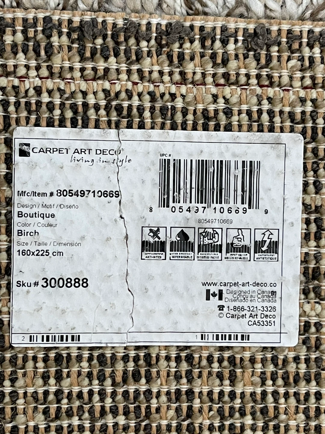 Rug from Costco 160x225 cm - photo 2