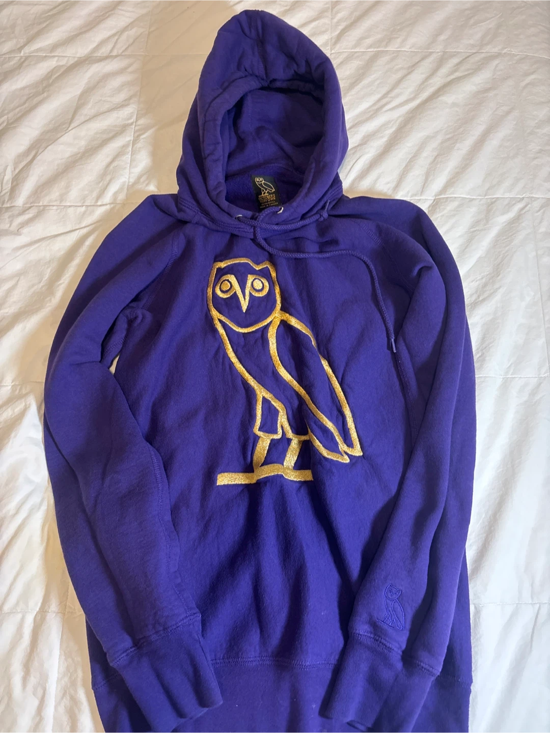 October's Very Own Purple Owl Hoodie