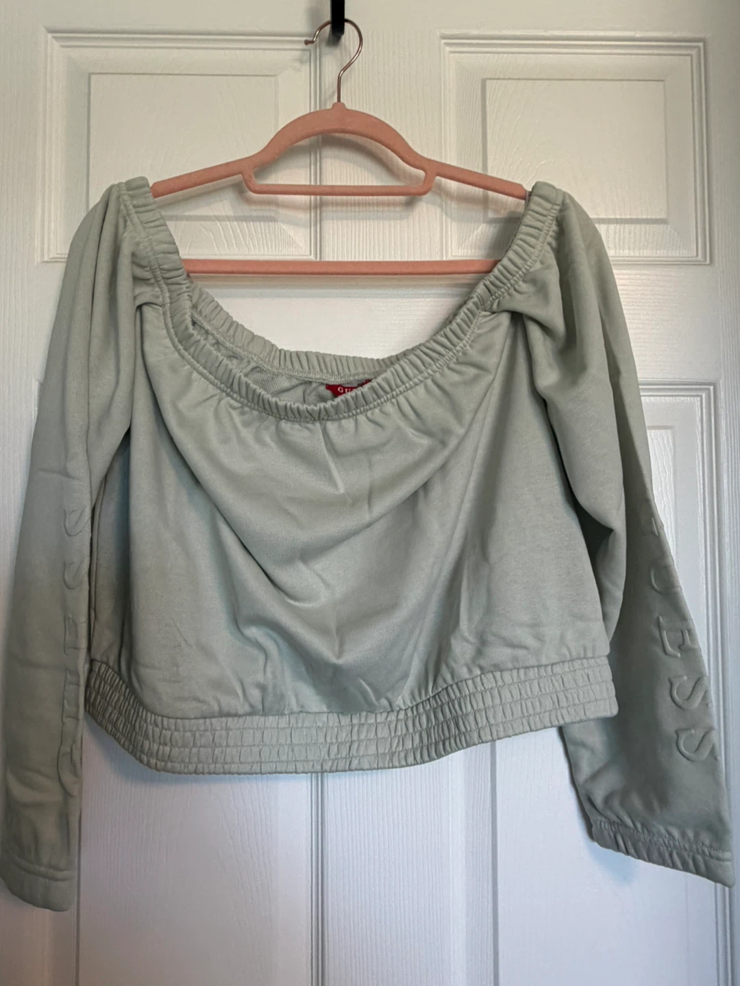 Guess Women's Salvia Sage Sweatshirt - XL