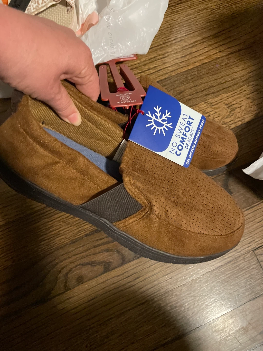 Dearfoams Men's Moccasin Slippers - photo 2