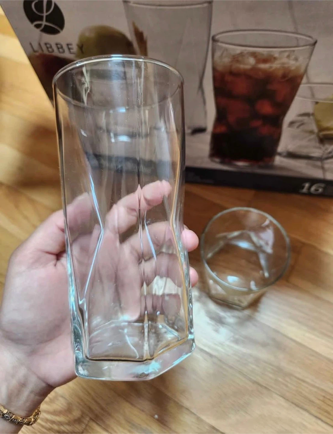 Libbey Rhombus Glassware Set - 16 Piece⚽️ - photo 2