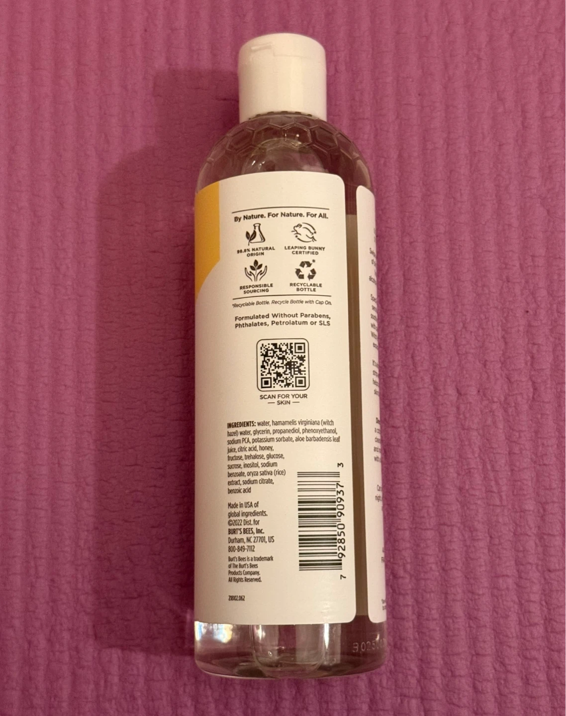 NEW⚽️Burt's Bees Soothing Toner with Witch Hazel & Aloe - photo 3