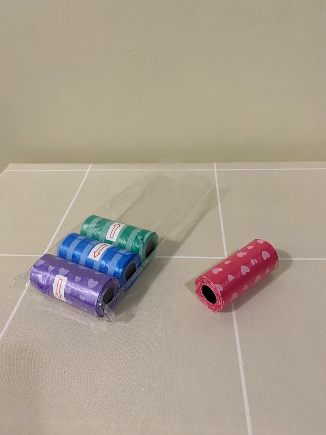 Dog Waste Bag Refills – 4 Rolls – New & Used