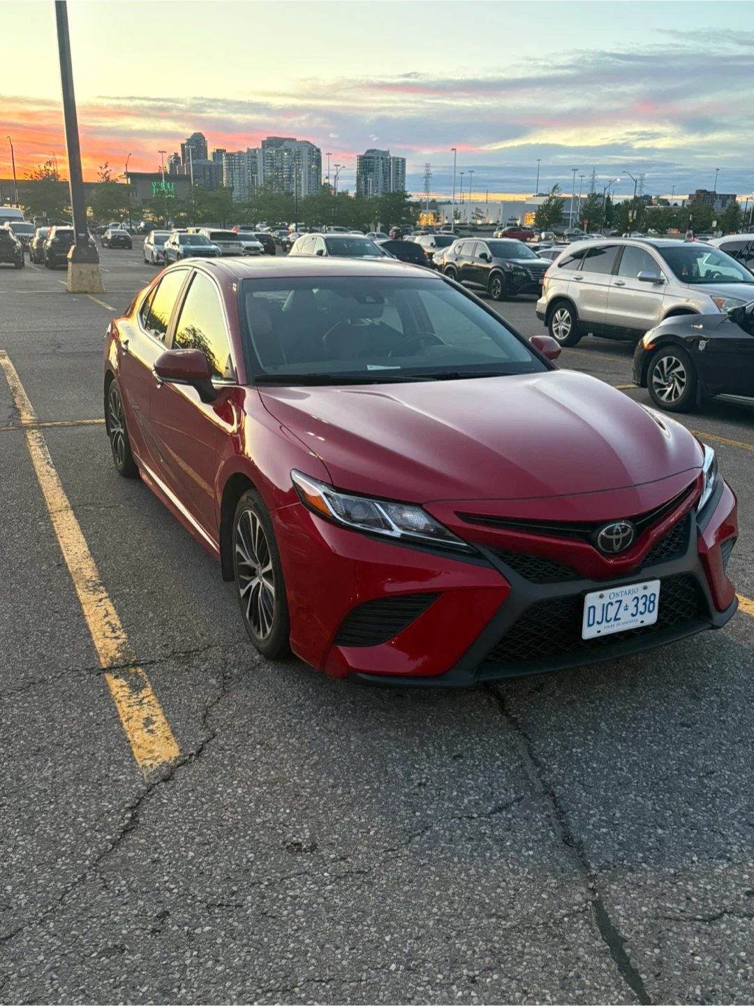 Red Toyota Camry Sedan - photo 2