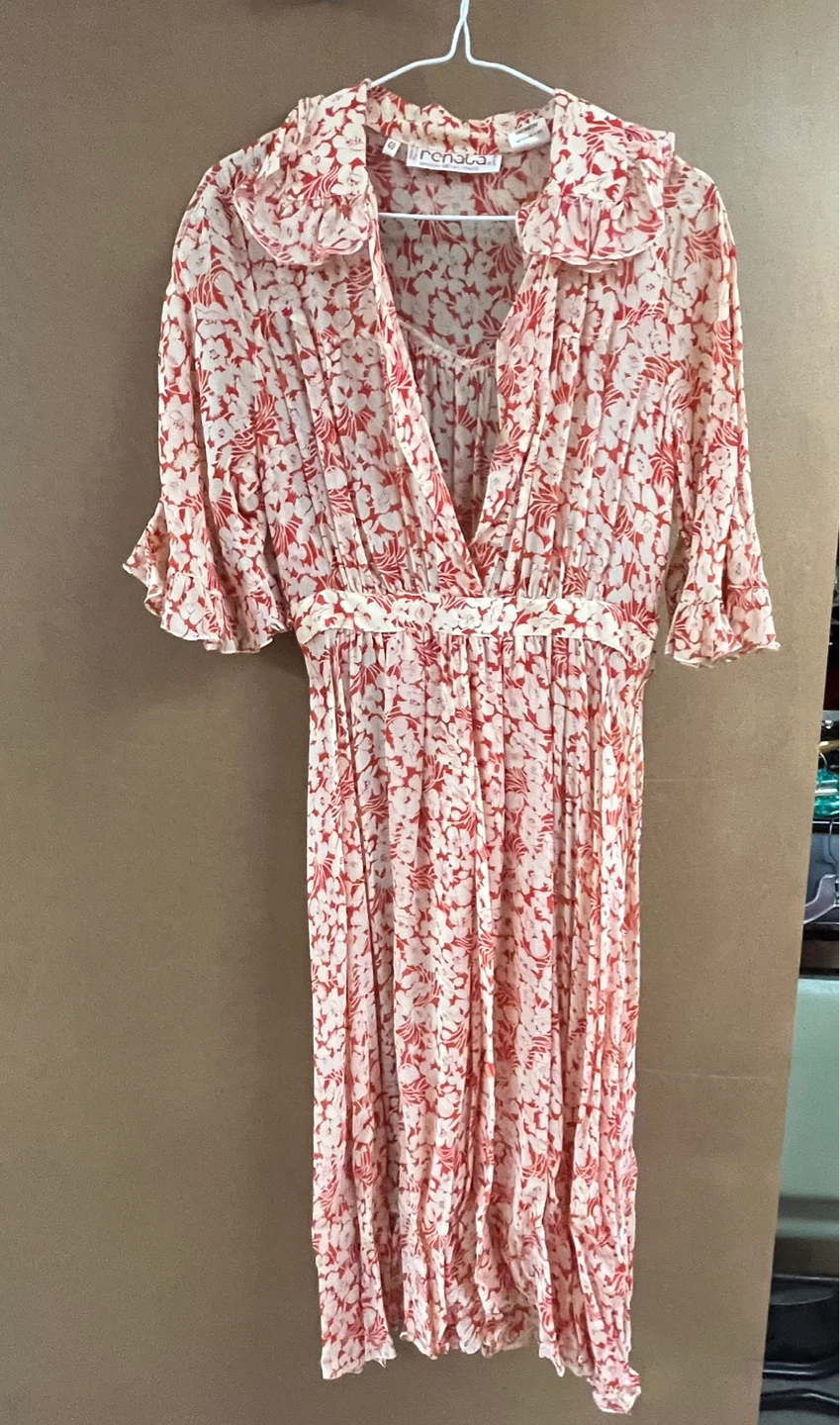 Renata made in Paris Floral Midi Dress
