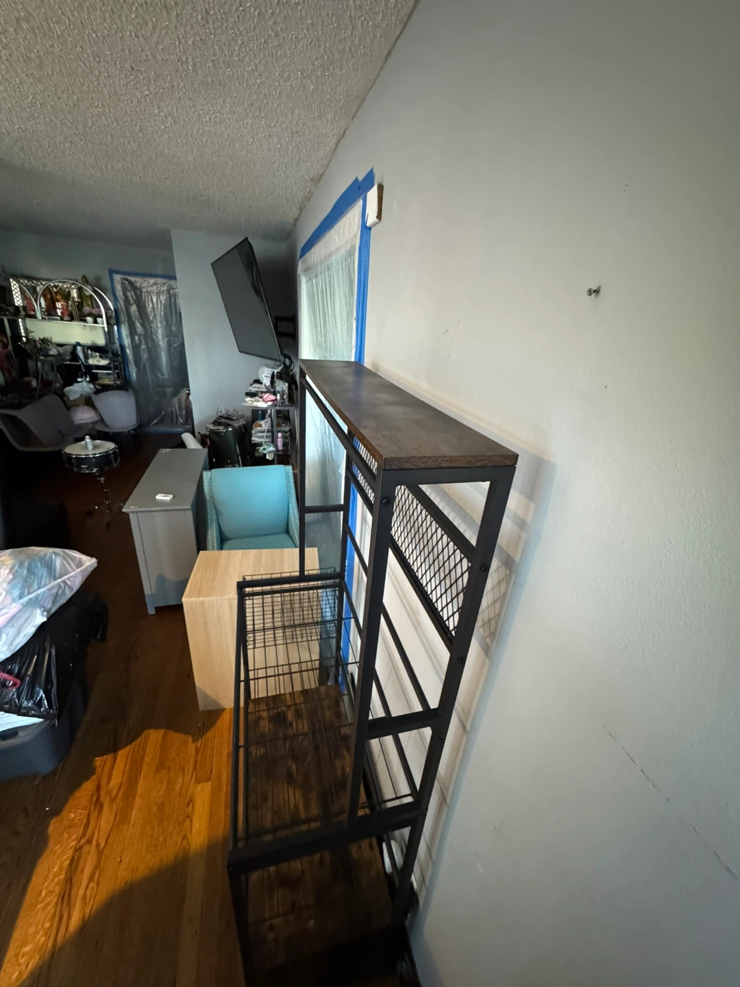 Industrial Style Baker's Rack Shelf