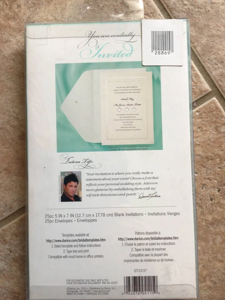 New Bridal Collection Blank Invitations soccer ⚽️ - photo 2
