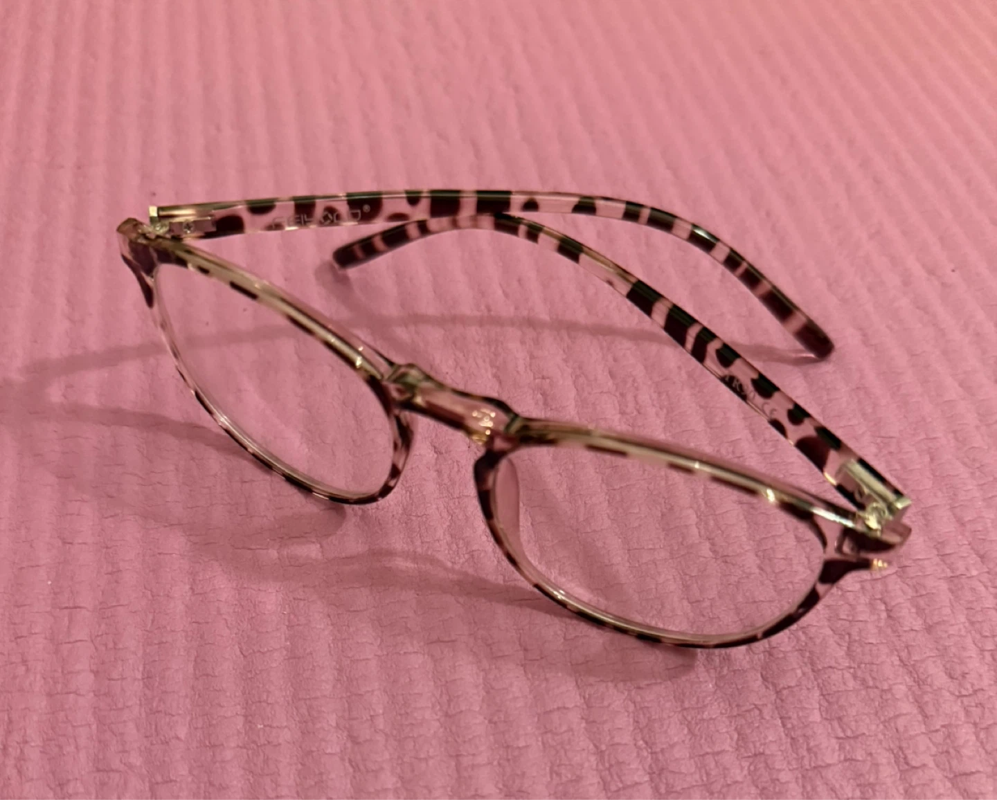 ⚽️Round Blue Light Blocking Glasses - Tortoise Shell - photo 2