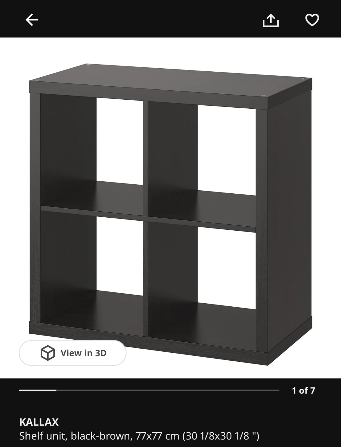 IKEA KALLAX Shelf Unit
