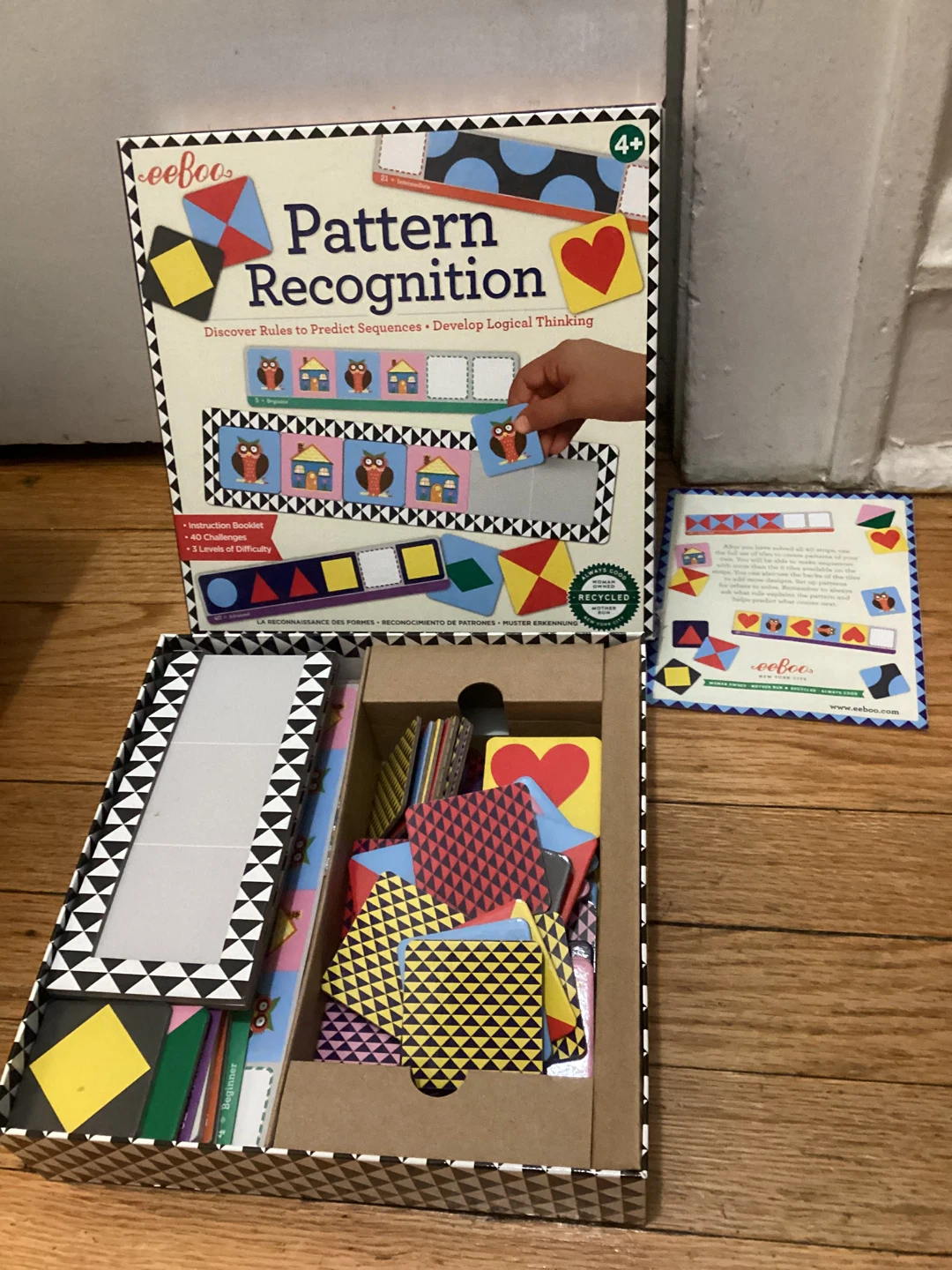 ⚽️eeBoo Pattern Recognition Game