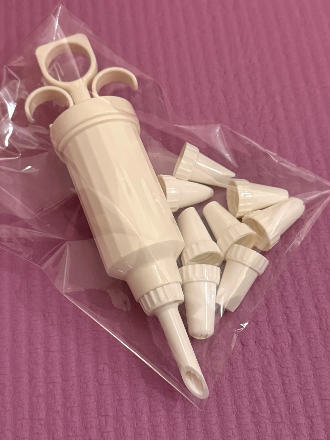 NEW⚽️Cream Decorating Syringe Set with 8 Nozzles - photo 2