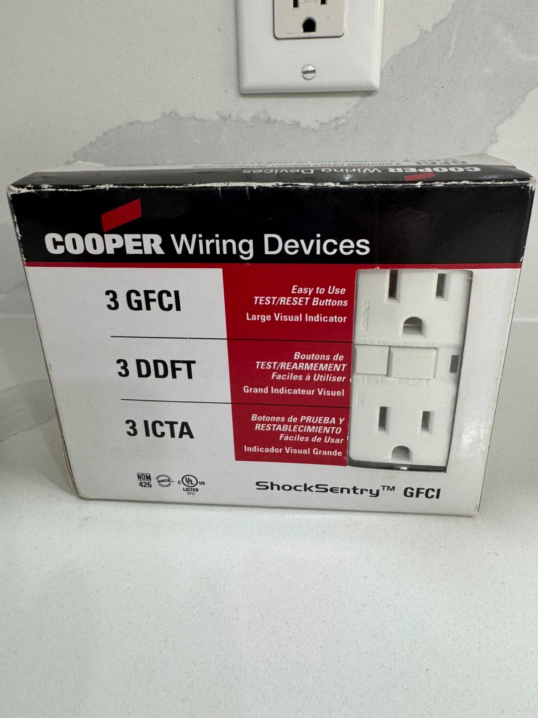 Cooper Wiring Devices 3 GFCI Outlets ⚽️