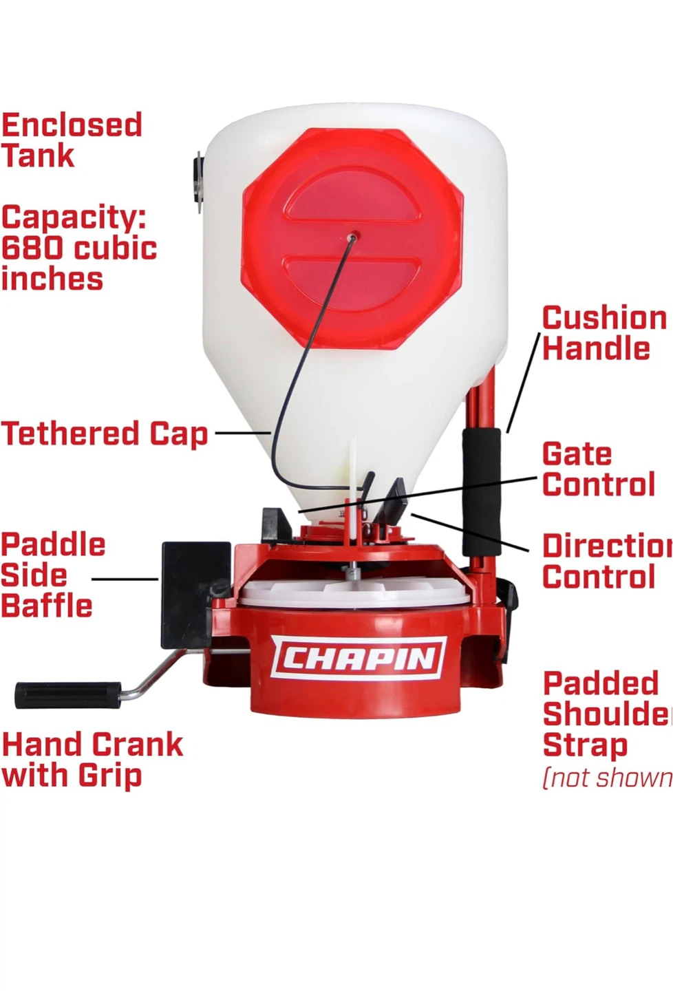 Chapin 8700A 35-Pound Spreader - photo 2
