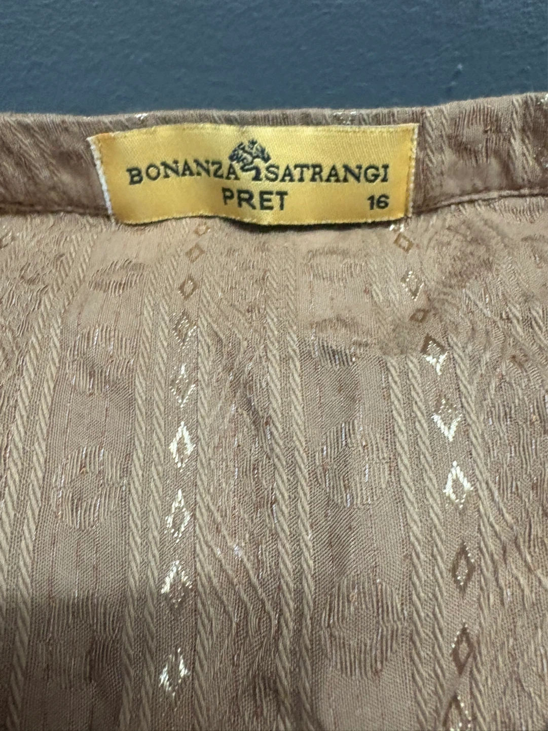 Bonanza Satrangi Pret 2 Piece Outfit - Size 16 - photo 3