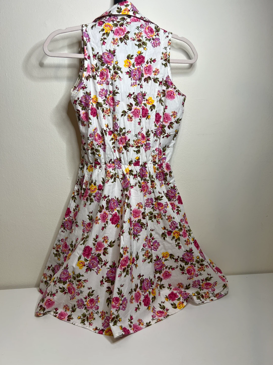 Vintage Floral Button-Down Dress - photo 2