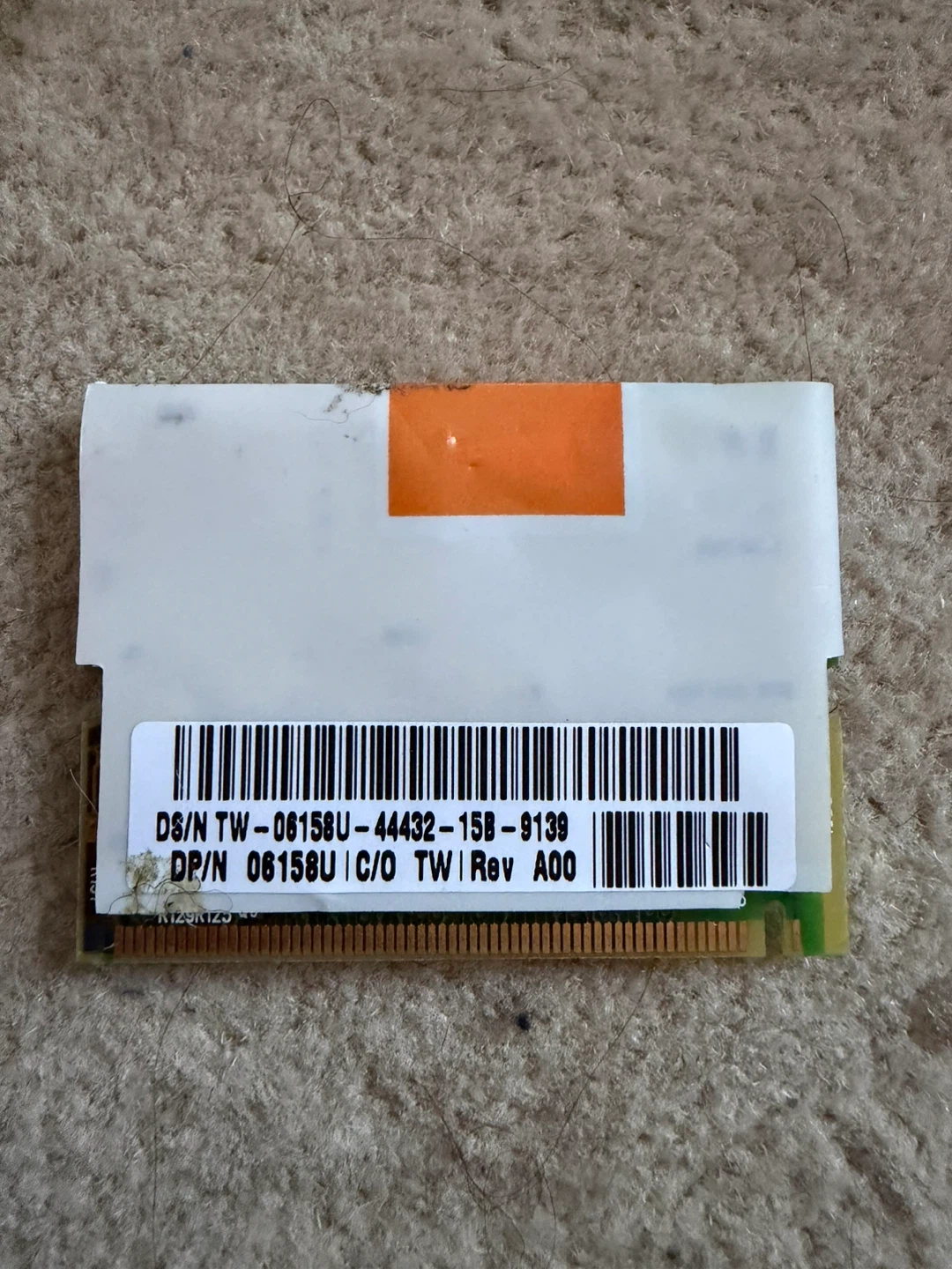 ACTIONTEC MP560LHD1 / DELL 06158U MINI PCI MODEM CARD - photo 2