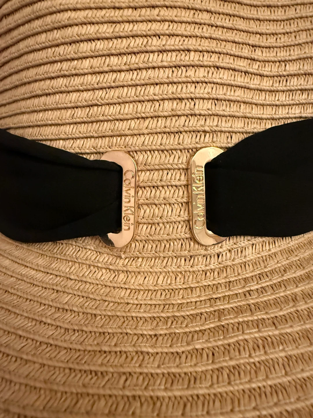 NEW⚽️Calvin Klein Straw Sun Hat - photo 4