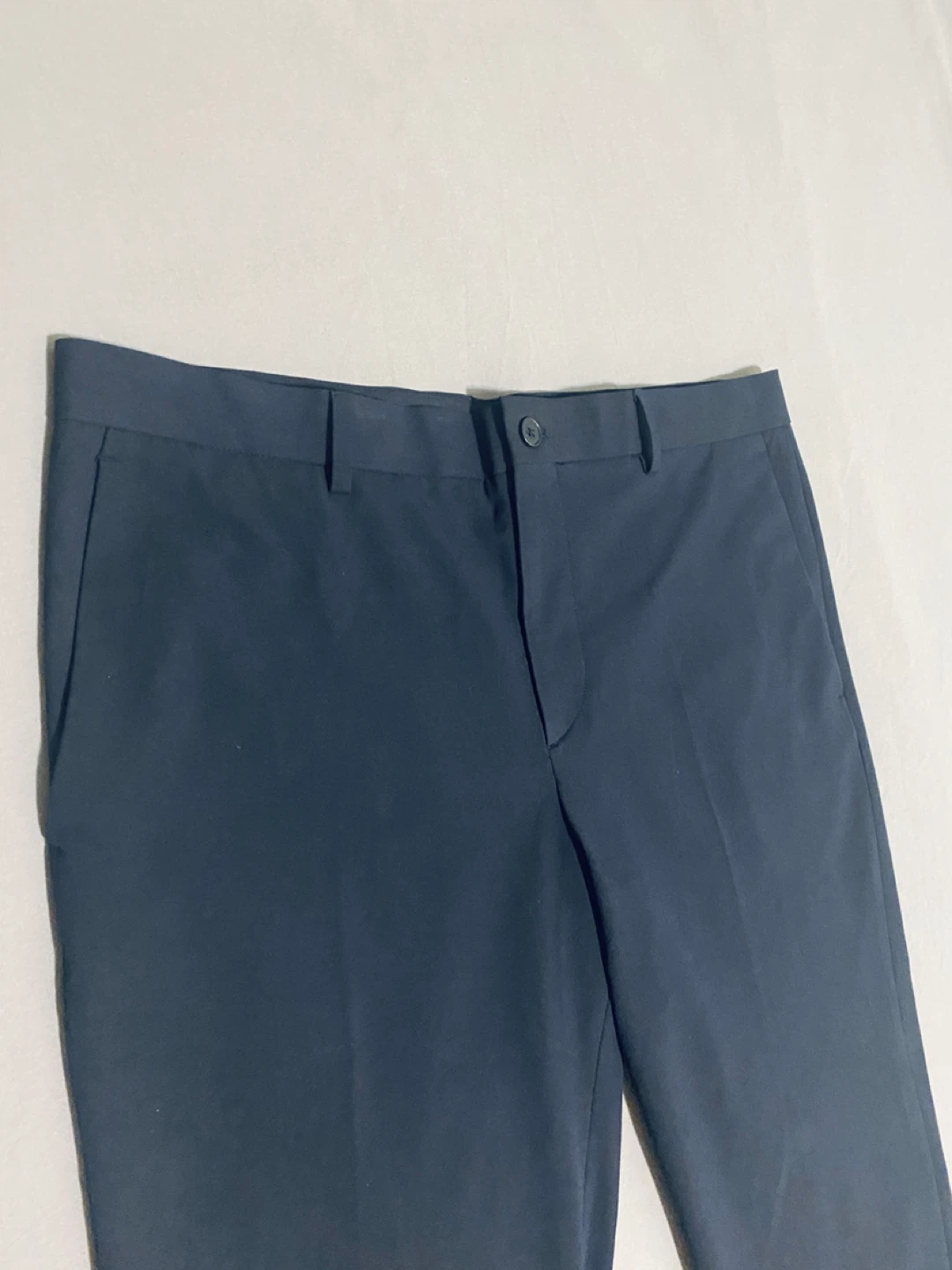 H&M Slim Fit Dress Pants – Navy Blue – Great, Used Condition - photo 2
