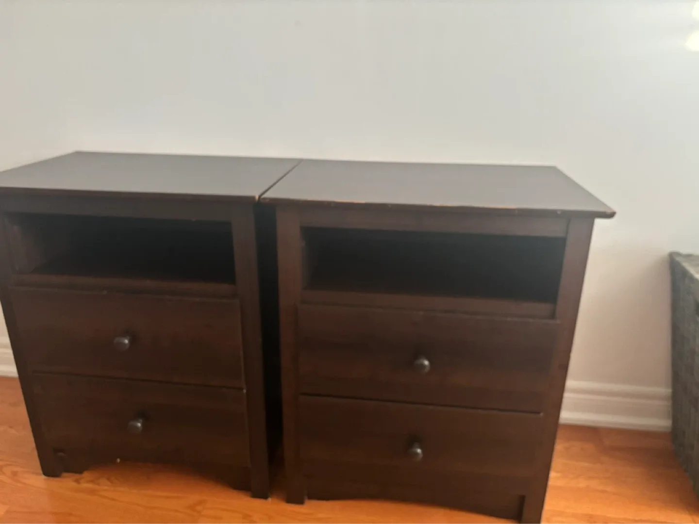 Dark Brown Nightstands (Set of 2) - photo 5