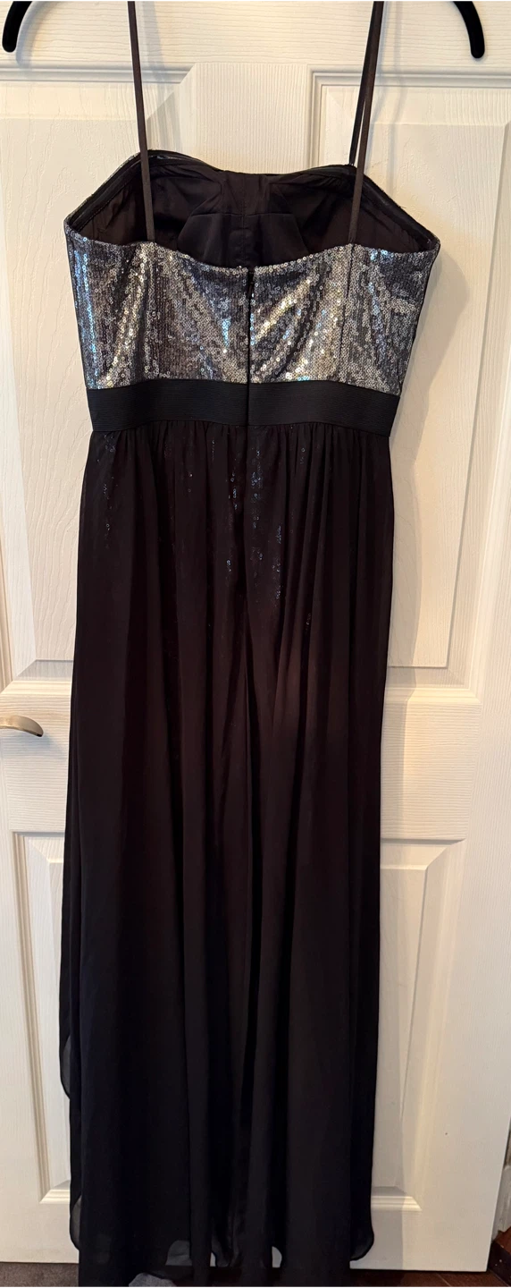 Aqua Dresses Sequin High-Low Dress Size 4 - photo 3