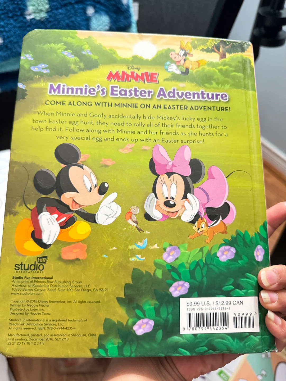 Minnie's Easter Adventure Book - photo 2