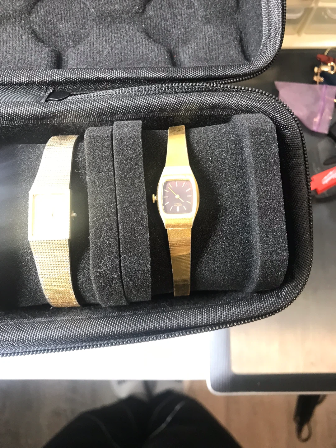 Watch Case with 5 Assorted Watches - photo 2