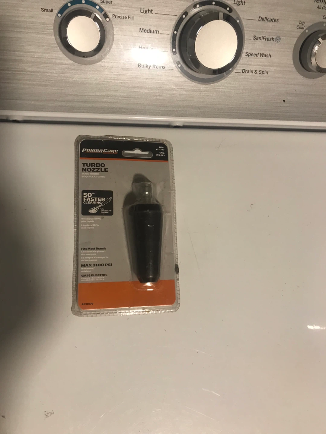 PowerCare Turbo Nozzle for Pressure Washers