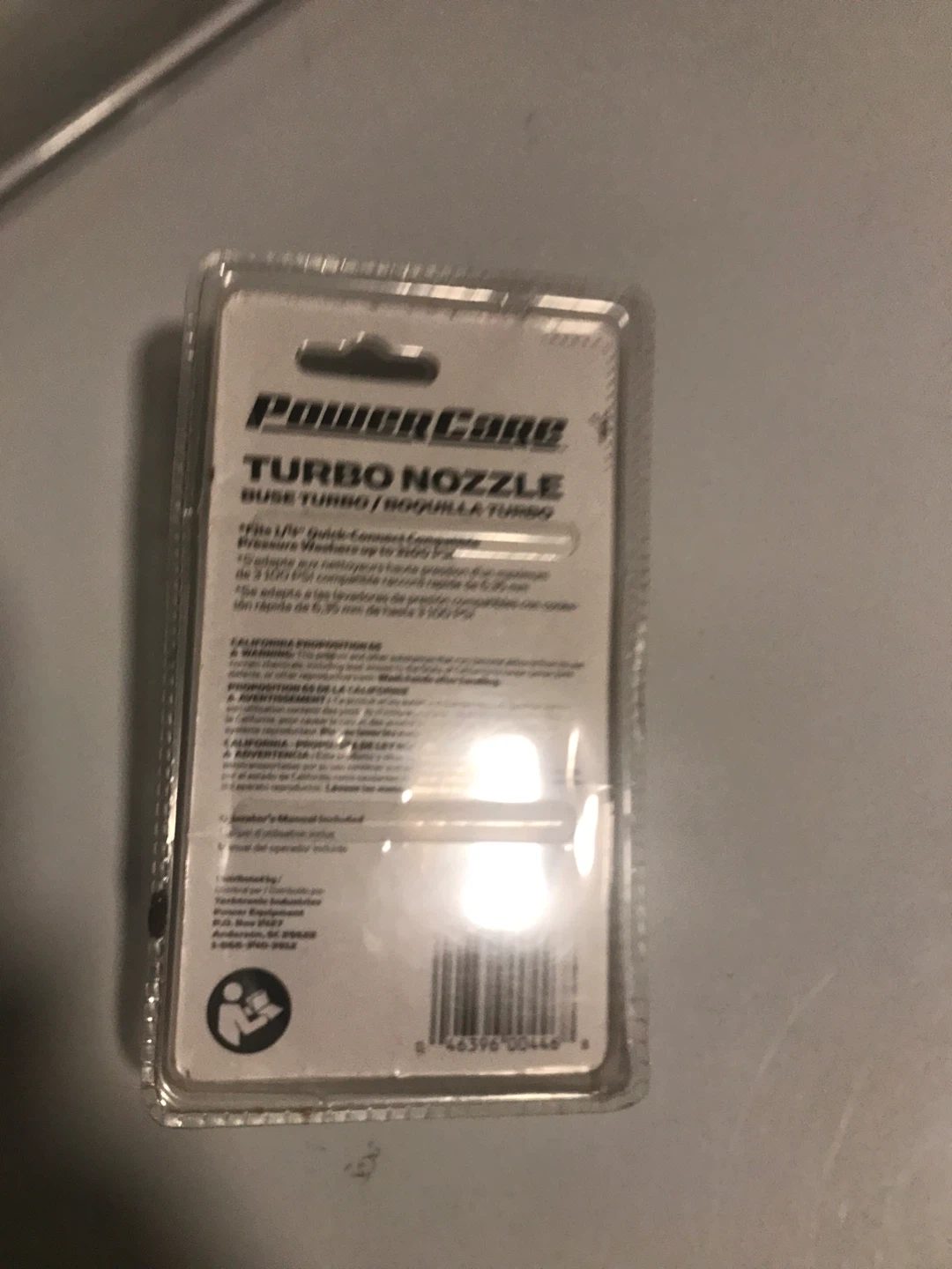 PowerCare Turbo Nozzle for Pressure Washers - photo 2