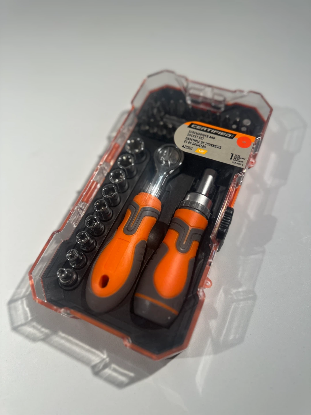 Certified Screwdriver and Bit Set, 42-pc