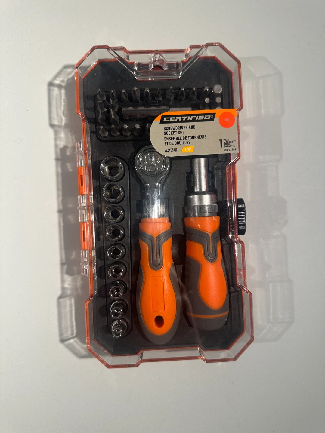 Certified Screwdriver and Bit Set, 42-pc - photo 3