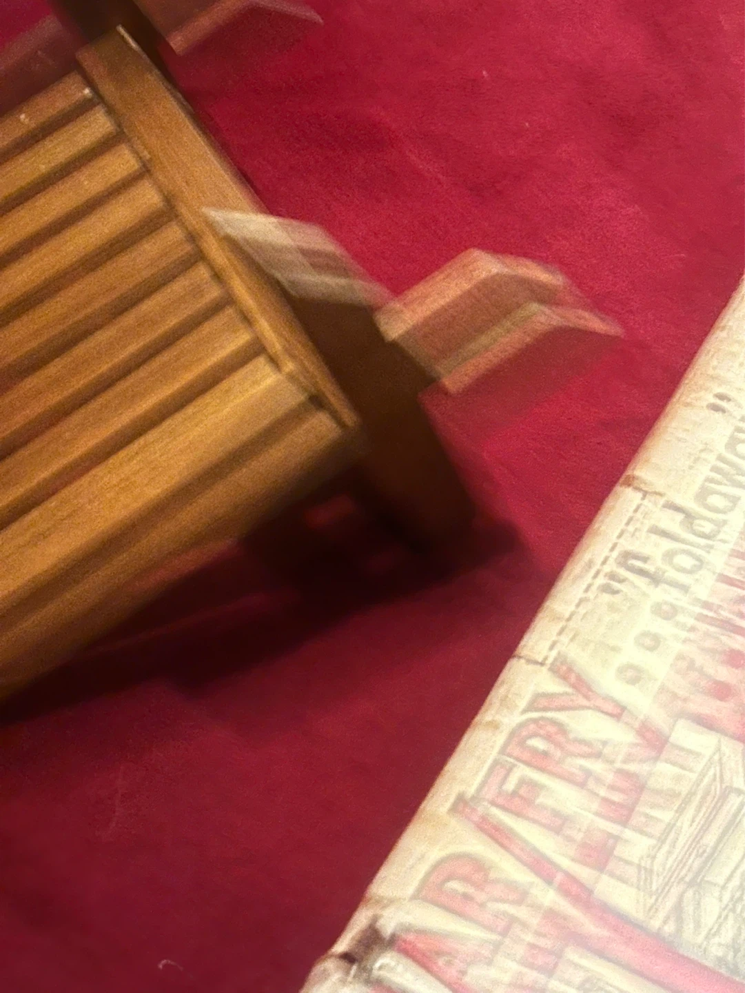 Vintage oak bookstand - photo 3