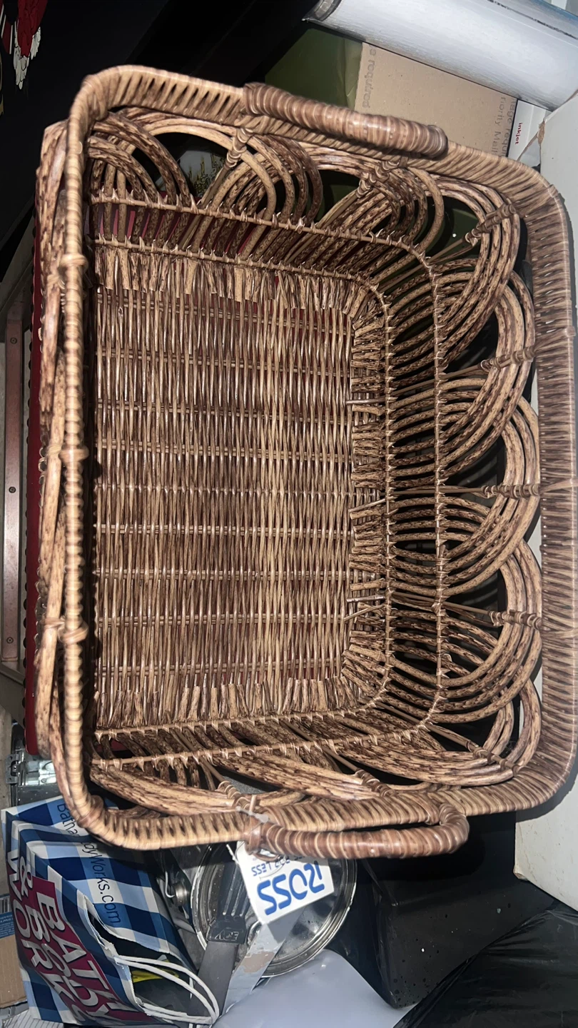 Wicker Basket with Handles - photo 4