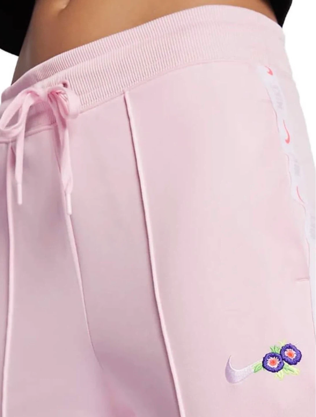 ⚽️Pink Nike Cropped Track Pants size small - photo 3