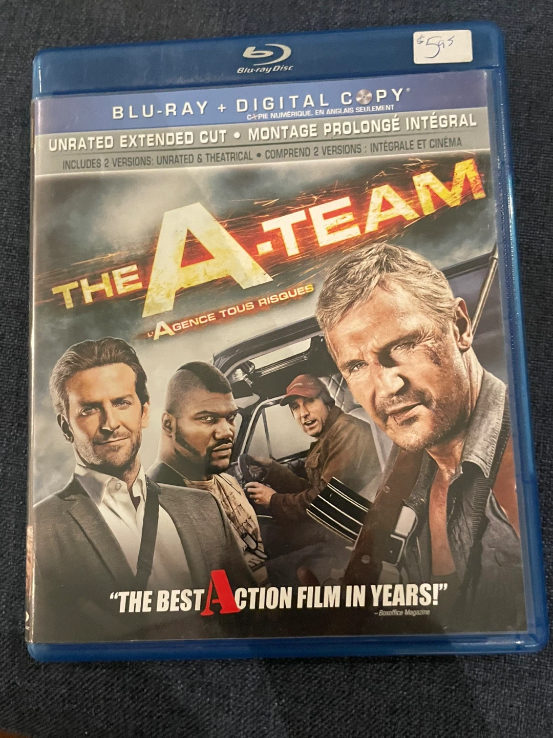 ⚽️The A-Team Blu-Ray + Digital Copy (Unrated Extended Cut)