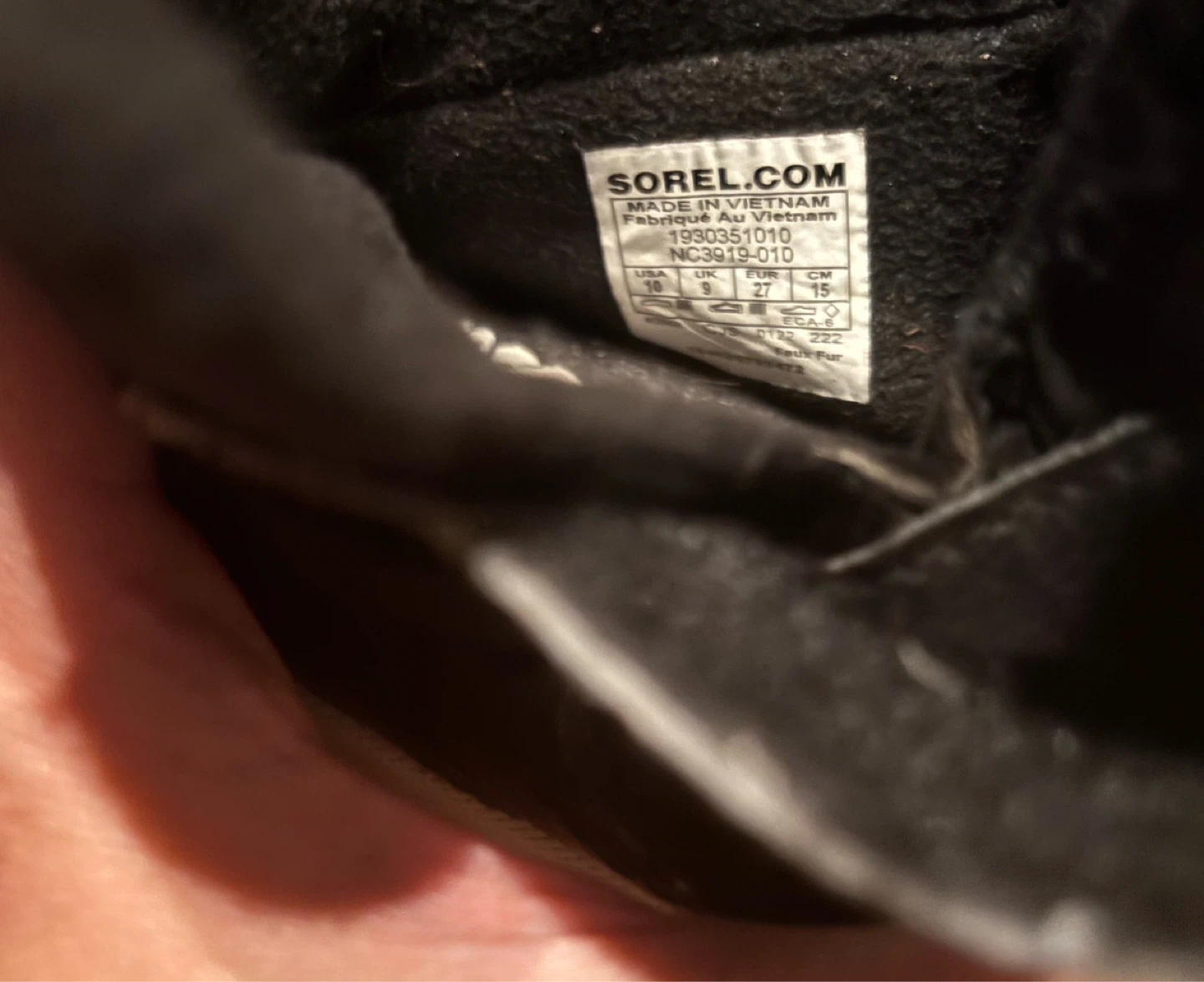 Sorel Black Snow Boots - Size 10 ⚽️ - photo 4