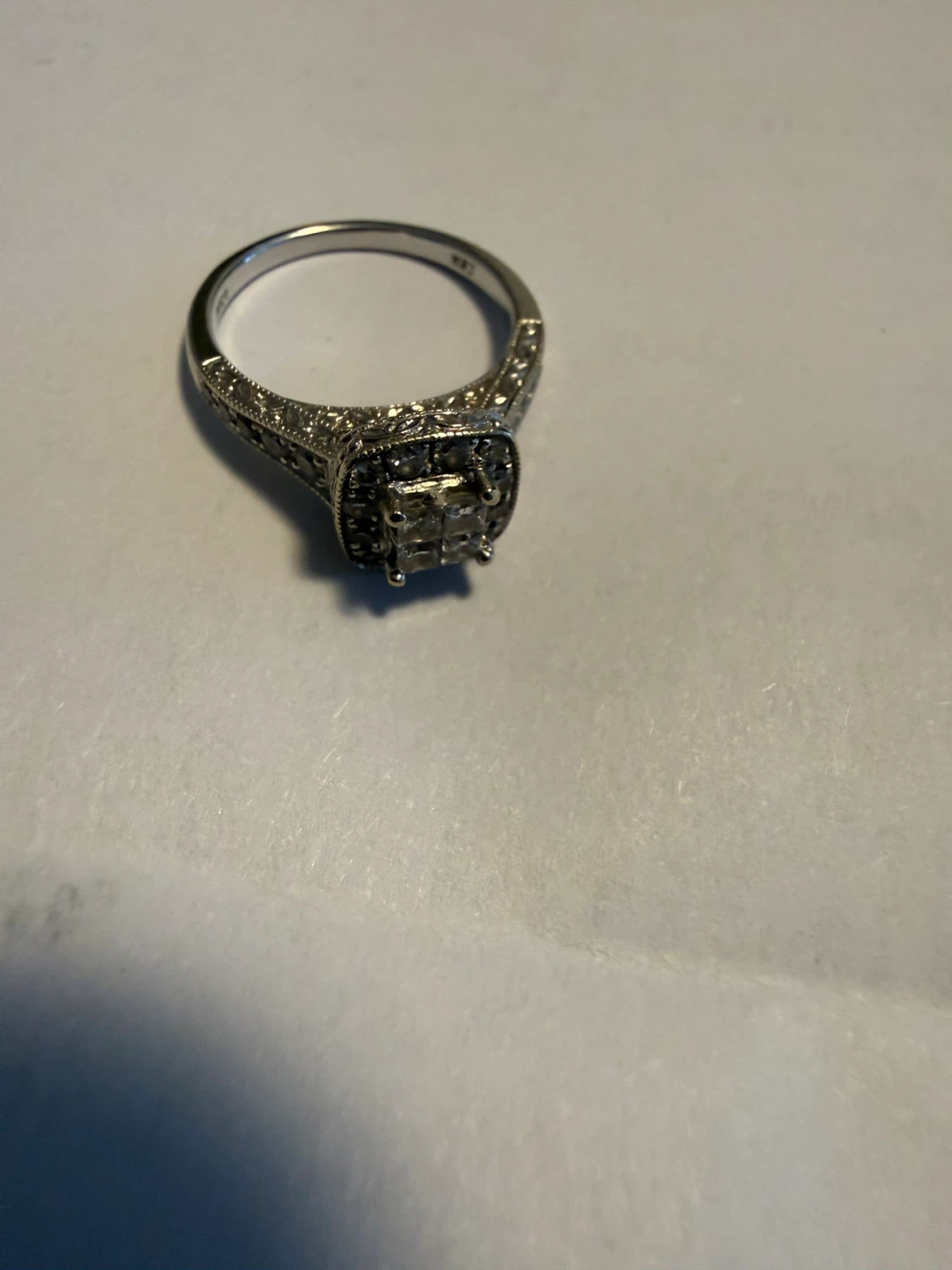 Princess Cut Diamond Engagement Ring