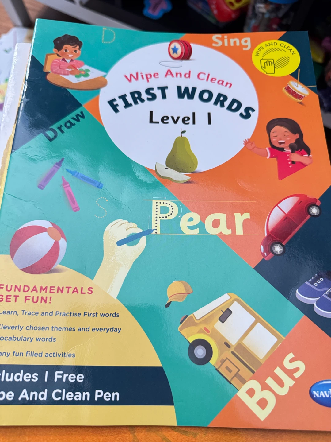 Wipe And Clean first words