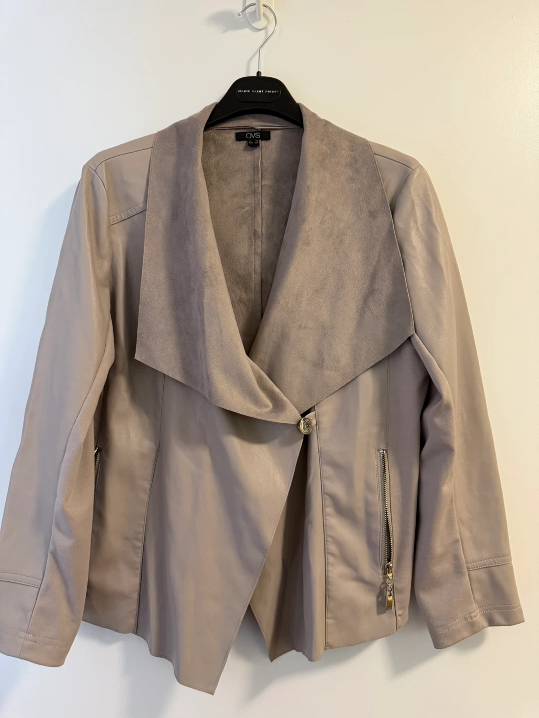 OVS Women's Faux Leather Jacket