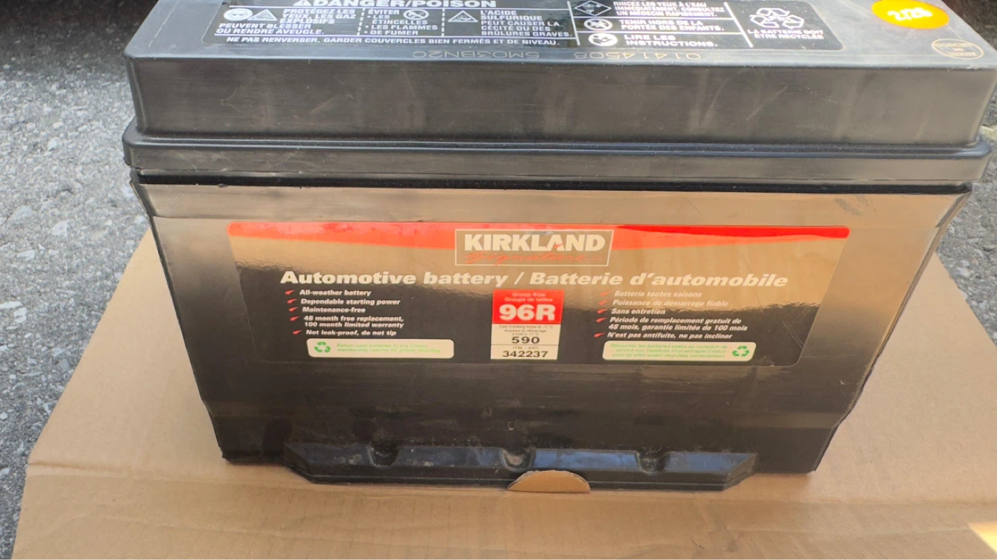 Kirkland Automotive Battery 96R - photo 2