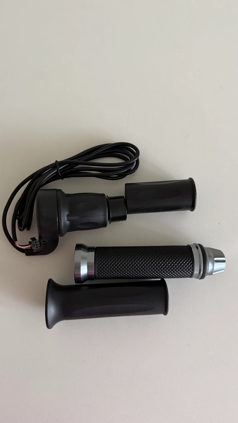 Electric Bike / Scooter Twist Throttle Set with Handlebar Grips - photo 2