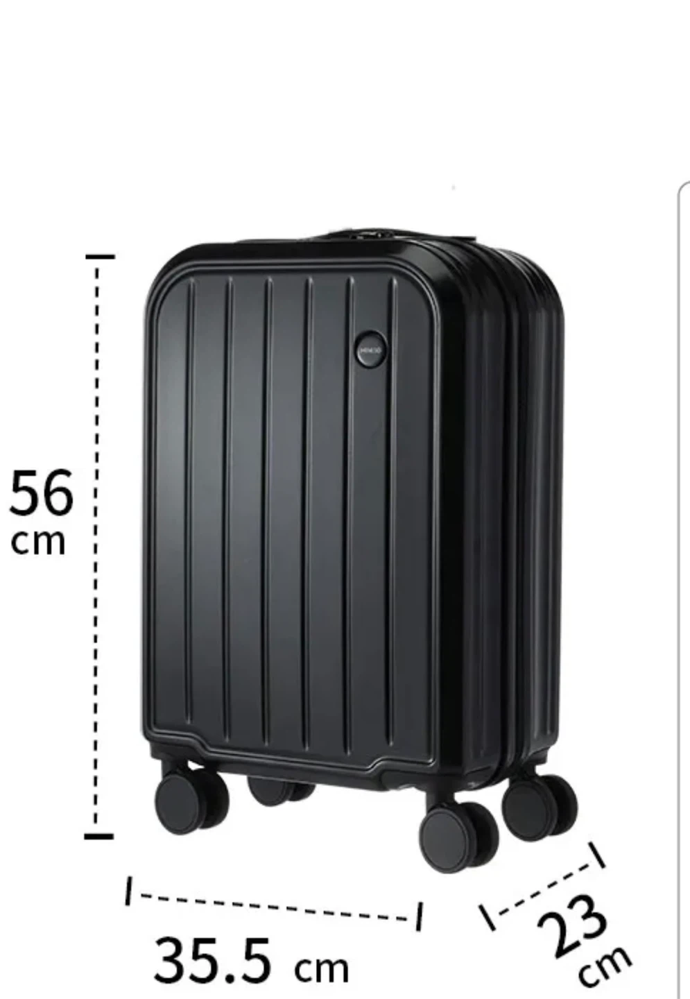 Like New Black Carry-On Luggage - photo 5