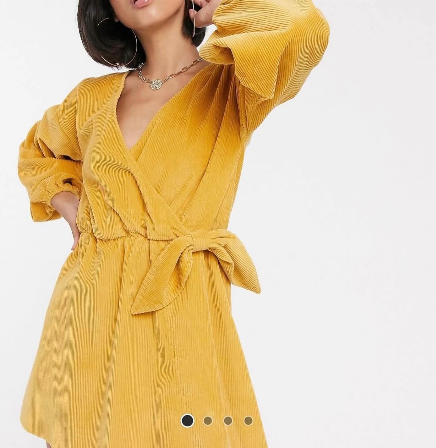 ⚽️New with tags ASOS corduroy Dress size 4 - photo 3