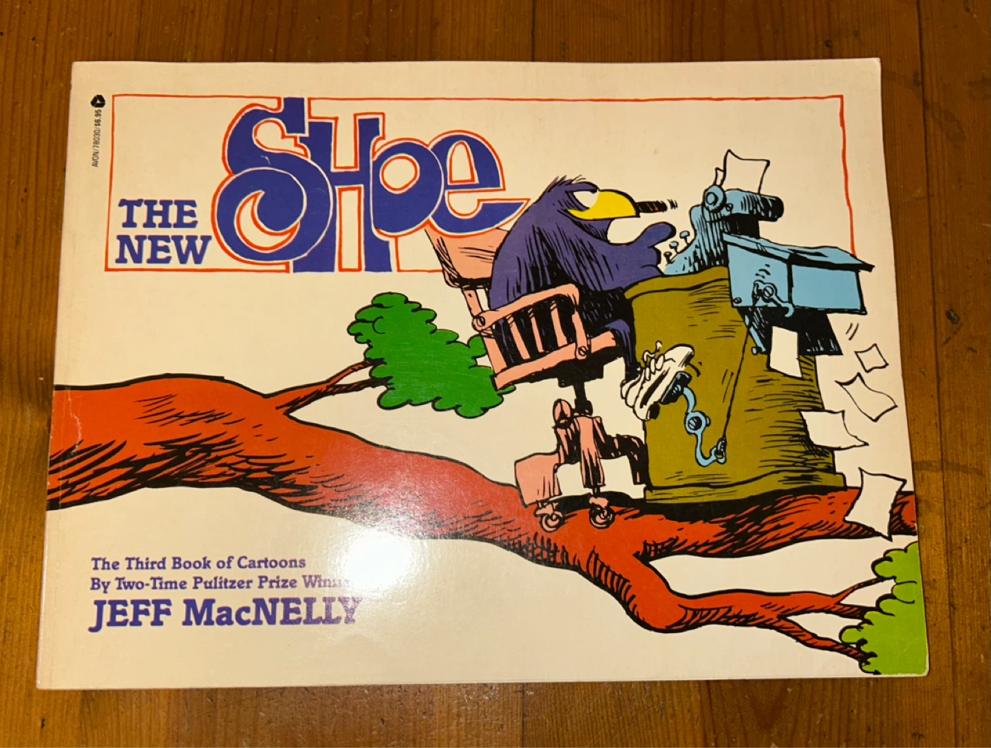 Shoe 1981 Cartoon Book by Jeff MacNelly ⚽️