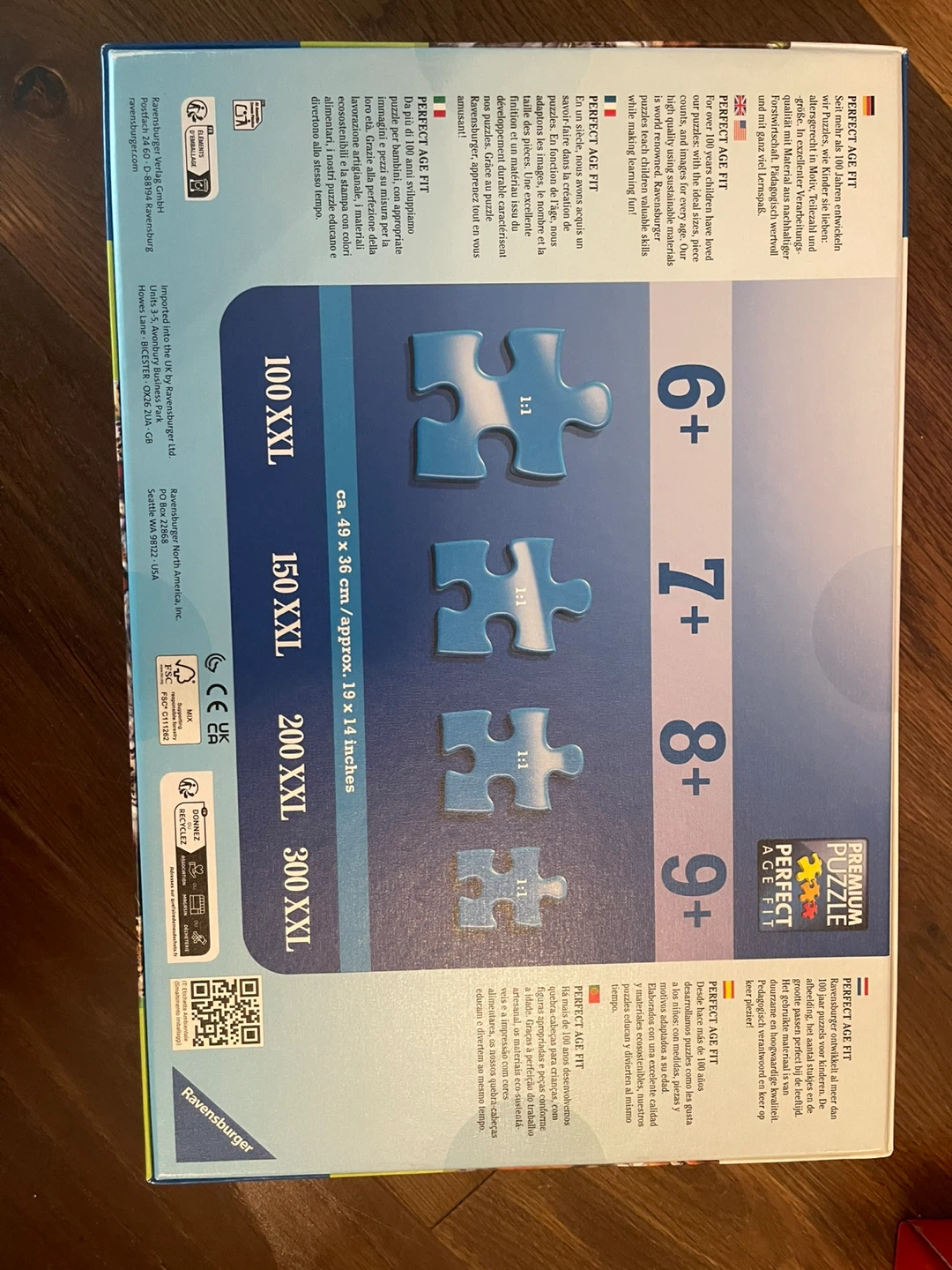 New Ravensburger 200 XXL "Perfect Age Fit" Puzzle - photo 2