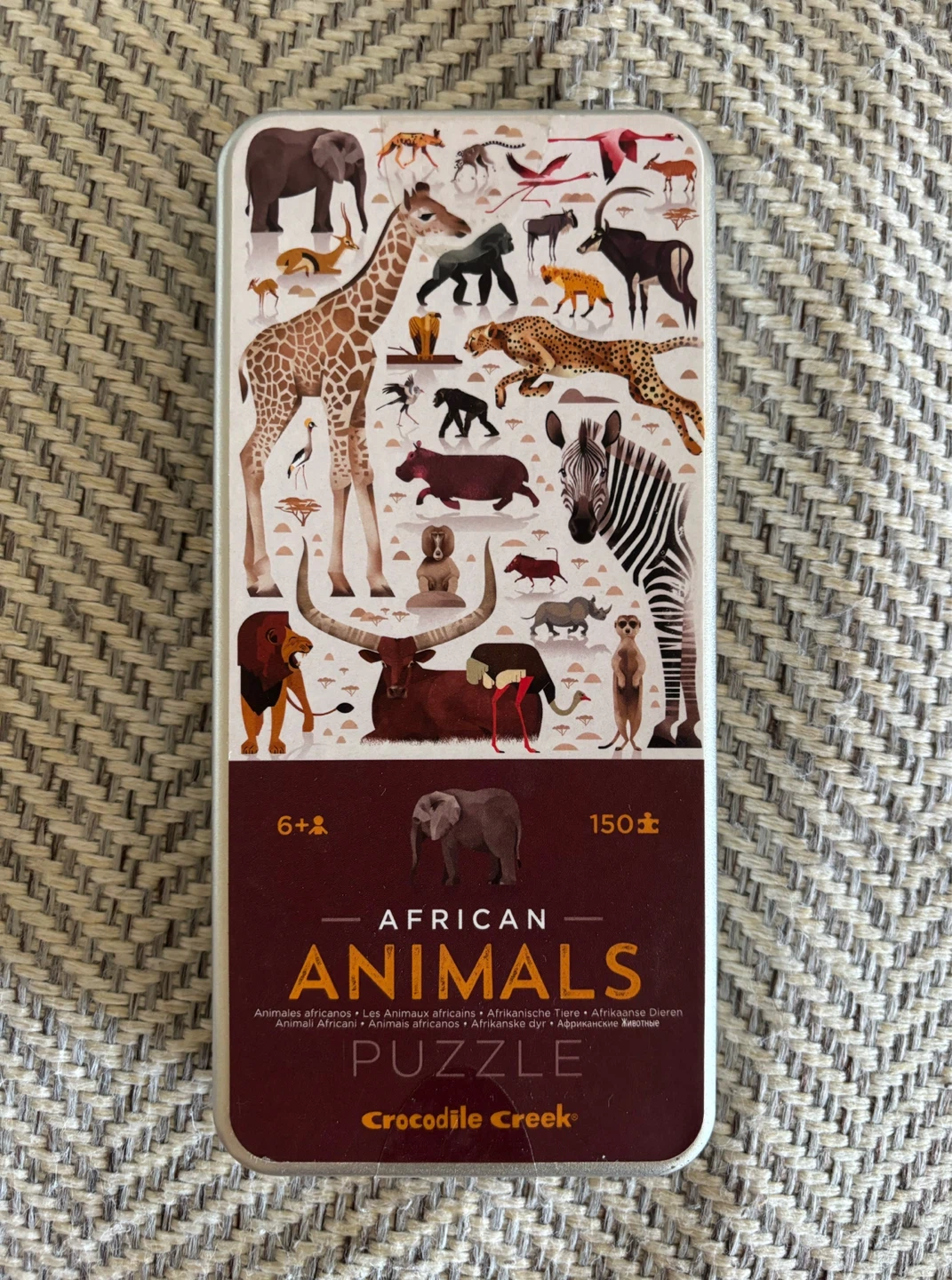 Crocodile Creek African Animals Puzzle - 150 Pieces ⚽️