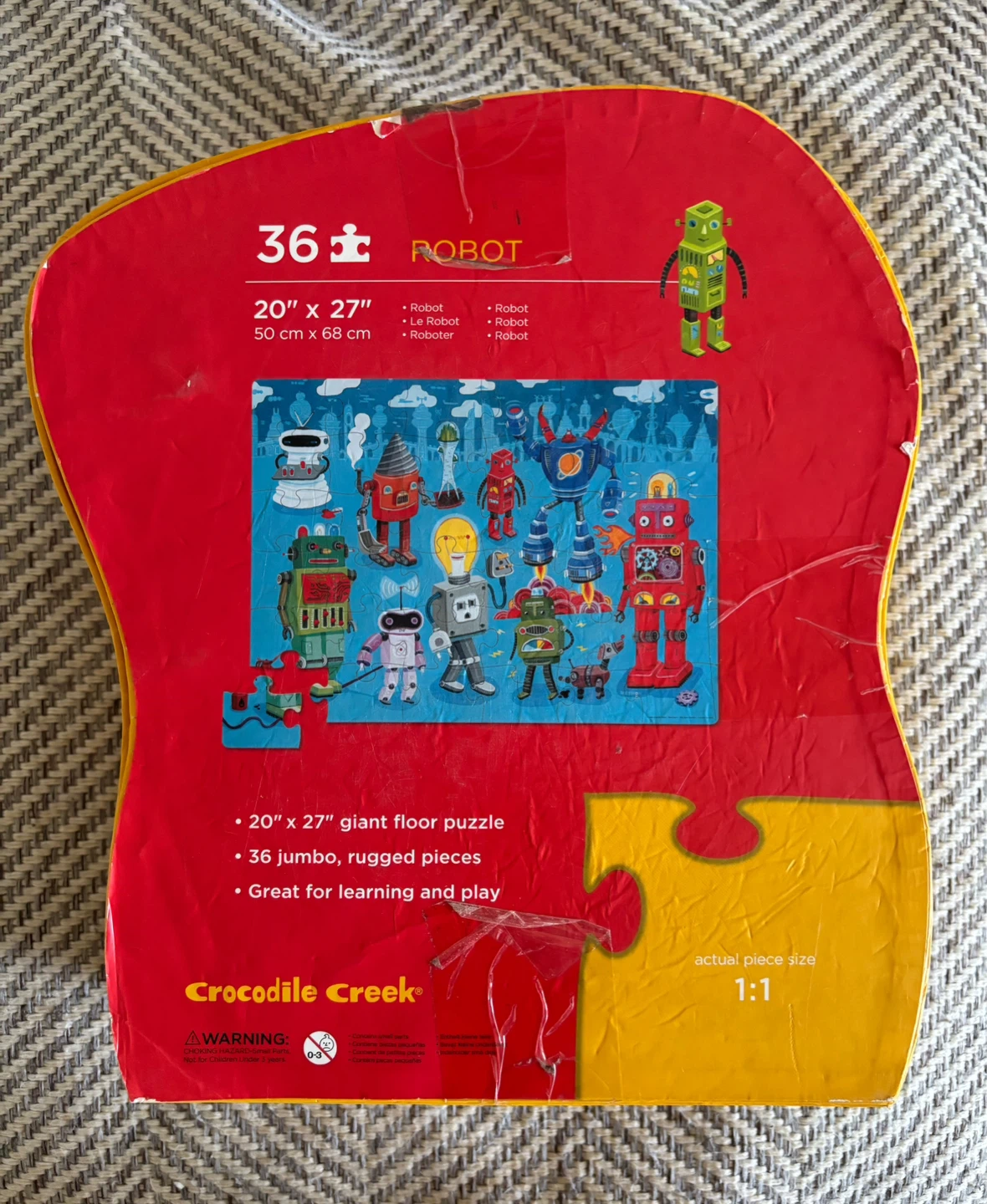 Robot Floor Puzzle ⚽️ - photo 2