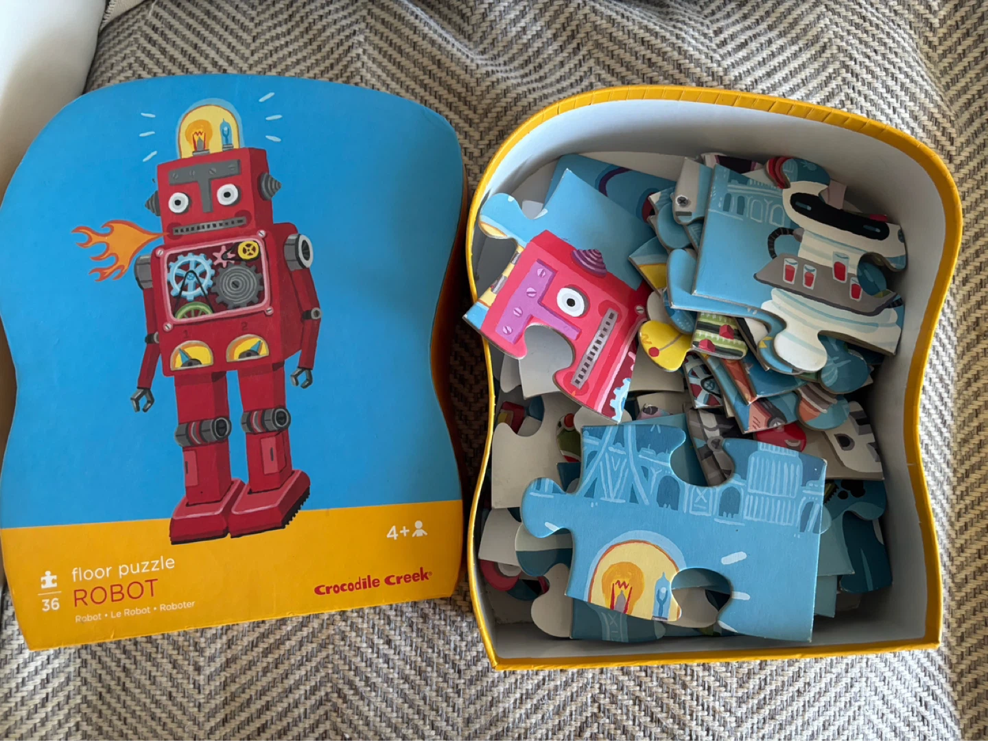 Robot Floor Puzzle ⚽️ - photo 3