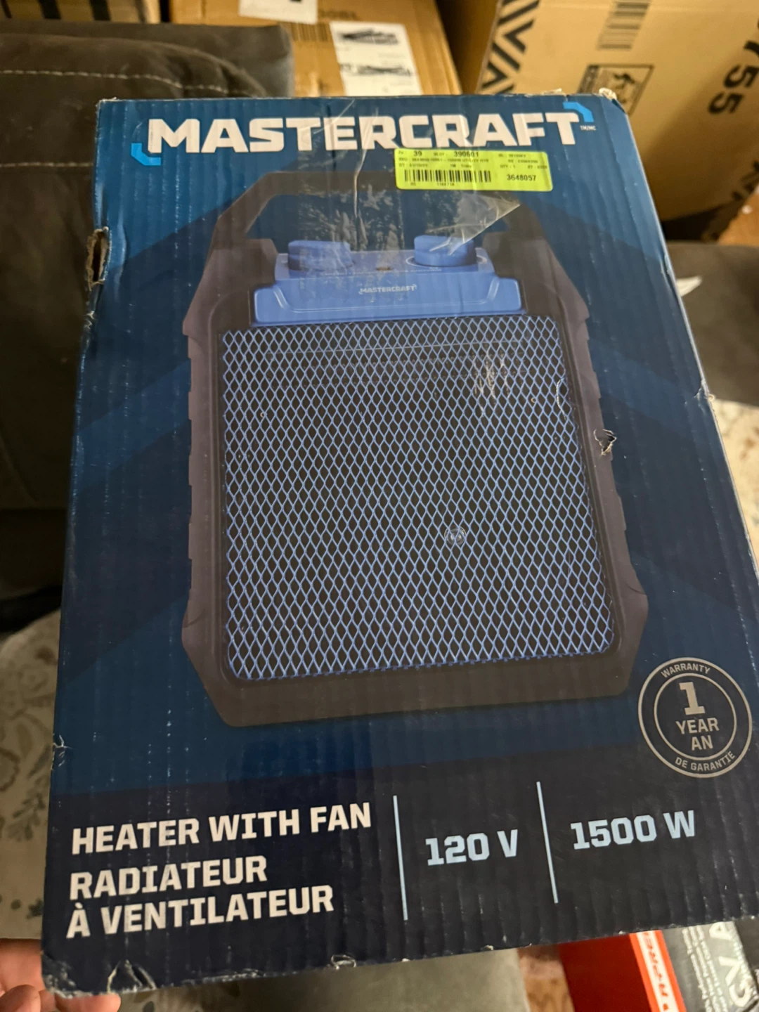 Mastercraft Heater with Fan